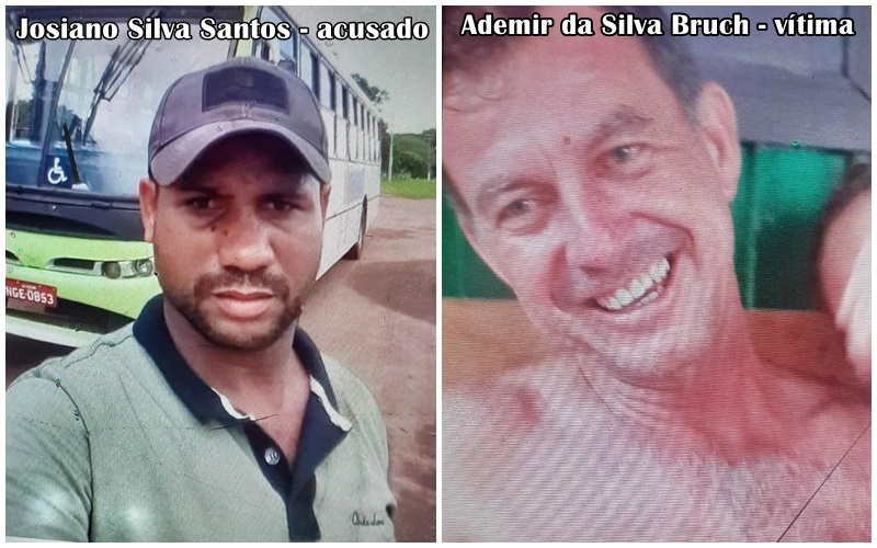 Suspeito de assassinar namorado da ex, em Machadinho, se apresenta com advogadas e é conduzido para cadeia, nesta quarta, 13