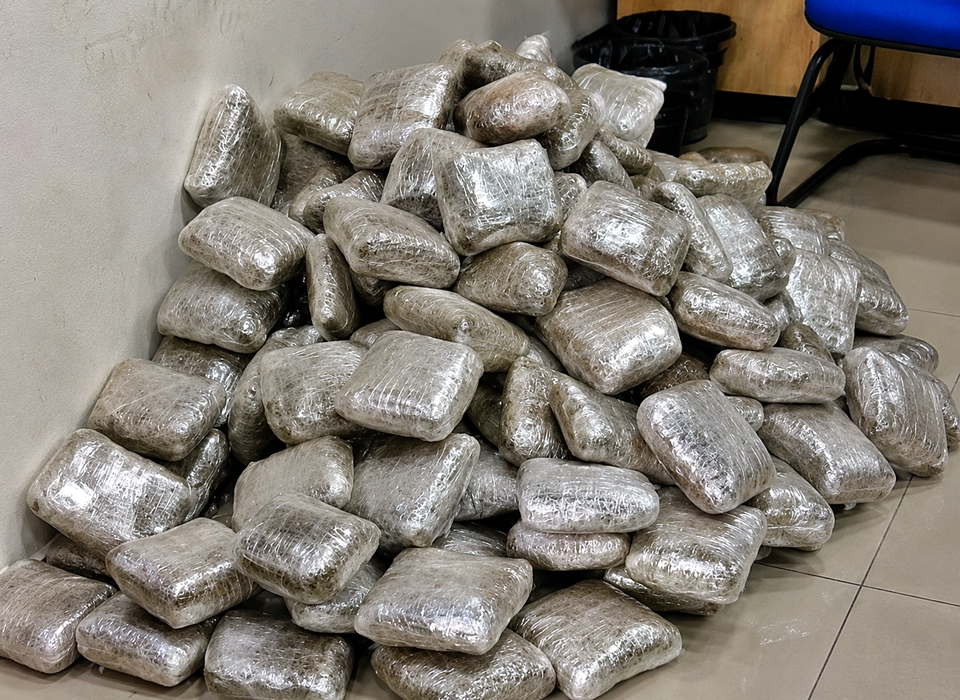 Polícia Civil apreende 230 tabletes de maconha em residência no bairro Teixeirão, em Cacoal, RO