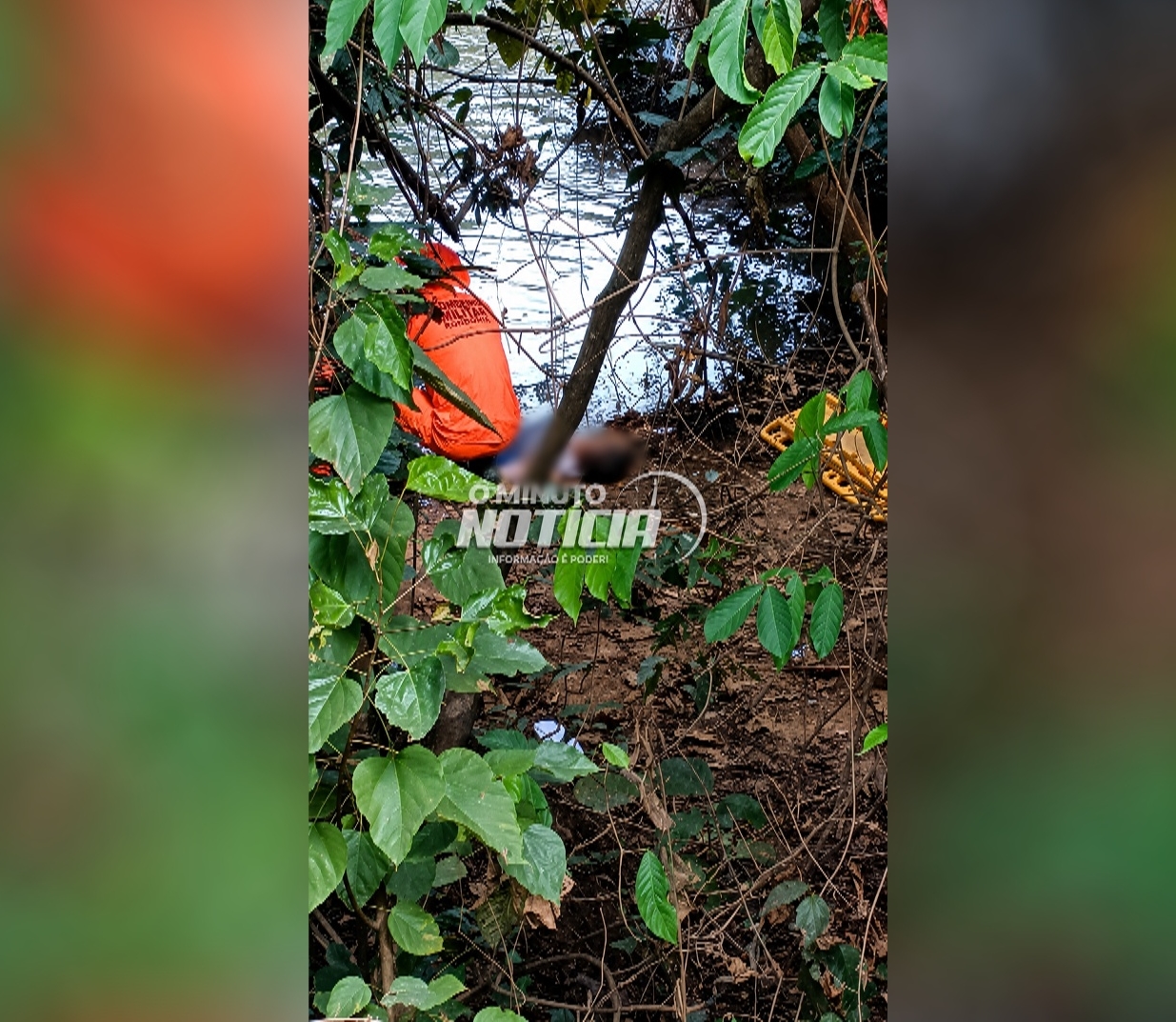 Homem é encontrado morto no Rio Pirarara, em Cacoal, RO
