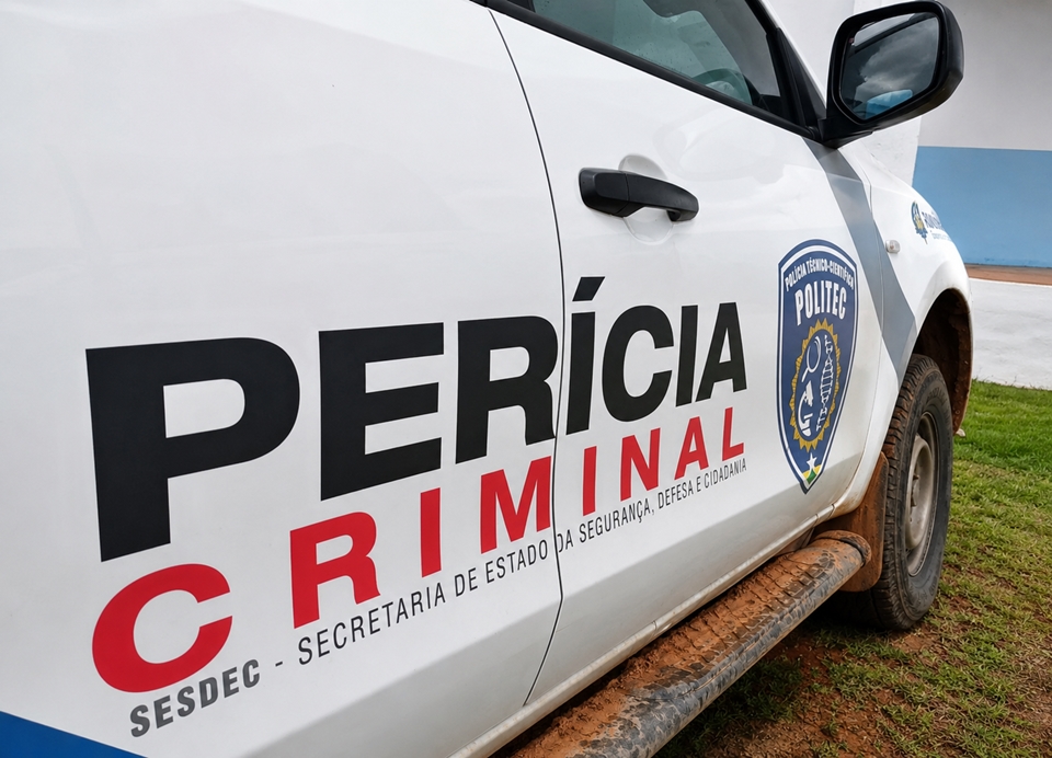 Colisão entre carro e motocicleta deixa mulher ferida no bairro Brizon, em Cacoal, RO