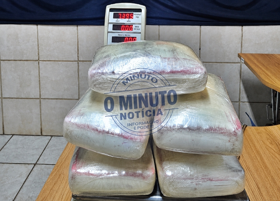Polícia Federal prende mulher com cerca de 7 quilos de skunk no aeroporto de Porto Velho, RO