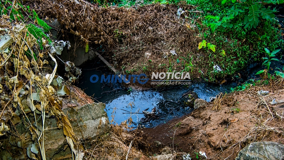 Esgoto transborda há cerca de um ano e moradores cobram solução no bairro Floresta, em Cacoal, RO