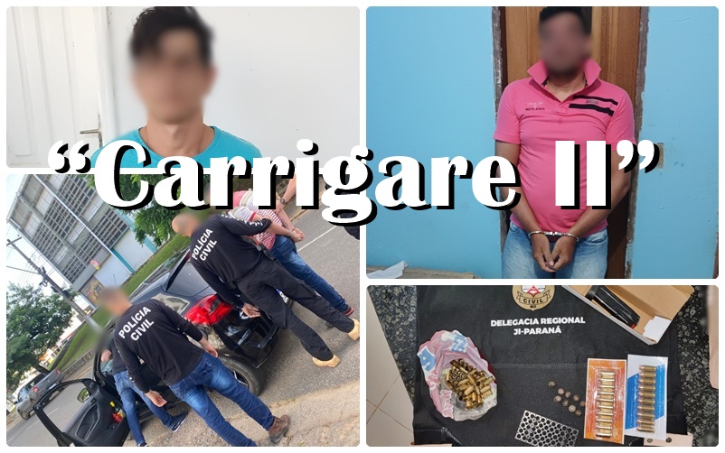 Sete são presos durante Operação Carrigare II, em Rondônia; 67 kg de drogas e dezenas de munições apreendidas