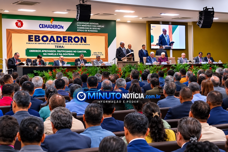 Escola Bíblica de Obreiros reúne mais de 1.500 participantes em Cacoal