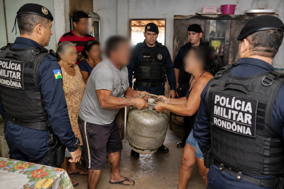 Irmãos embriagados são levados à DPC após confusão e tentativa de agressão em residência, em Cacoal, RO