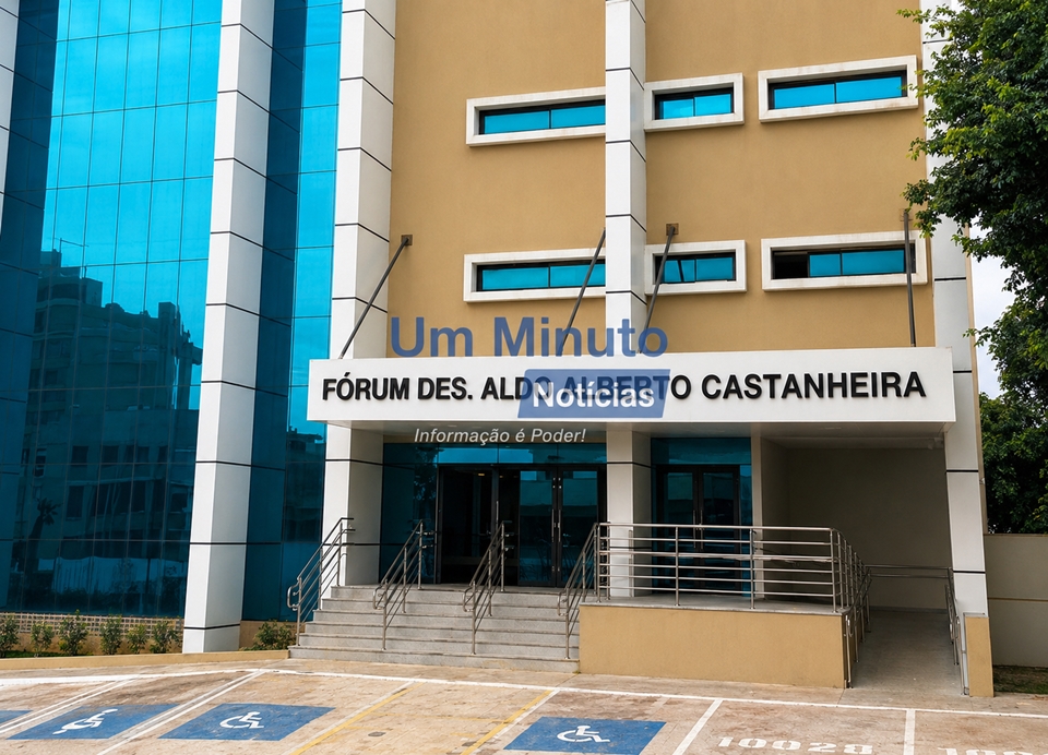 PM prende homem dentro do Fórum de Cacoal, RO