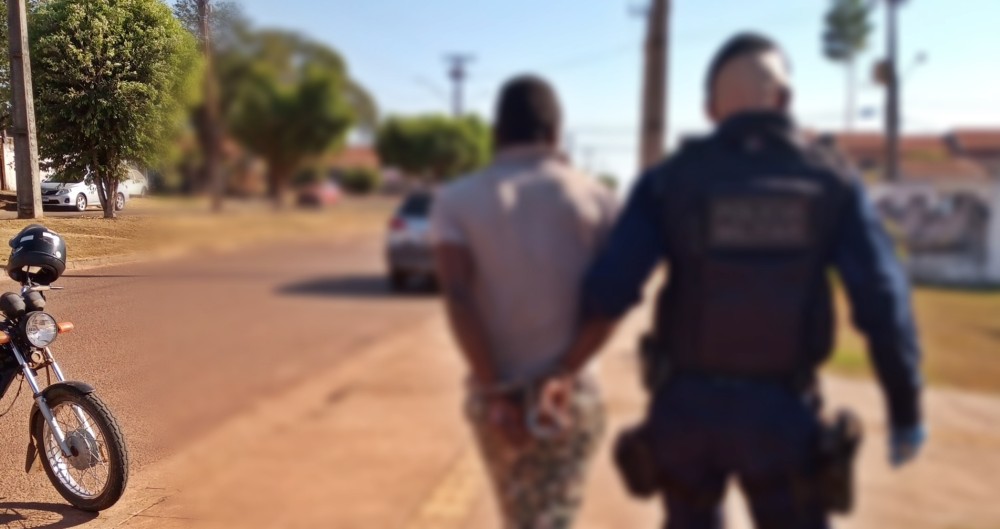 Homem com mandado de prisão é localizado durante abordagem em Pimenta Bueno, RO