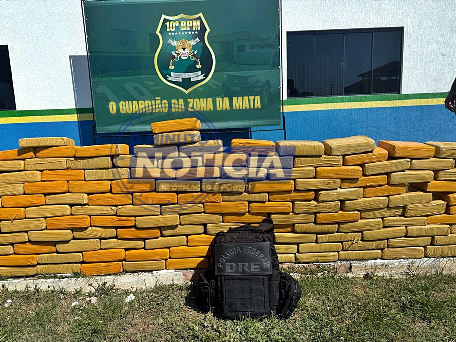Polícia Federal apreende cerca de 400 quilos de drogas durante operação em Rolim de Moura, RO