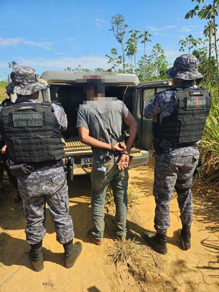 Homem com mandado de prisão é capturado após fuga