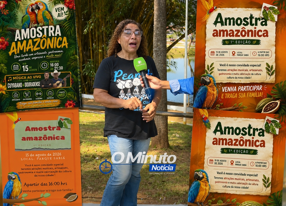 Amostra Amazônica reúne artesanato, gastronomia e música ao vivo neste sábado em Cacoal, RO