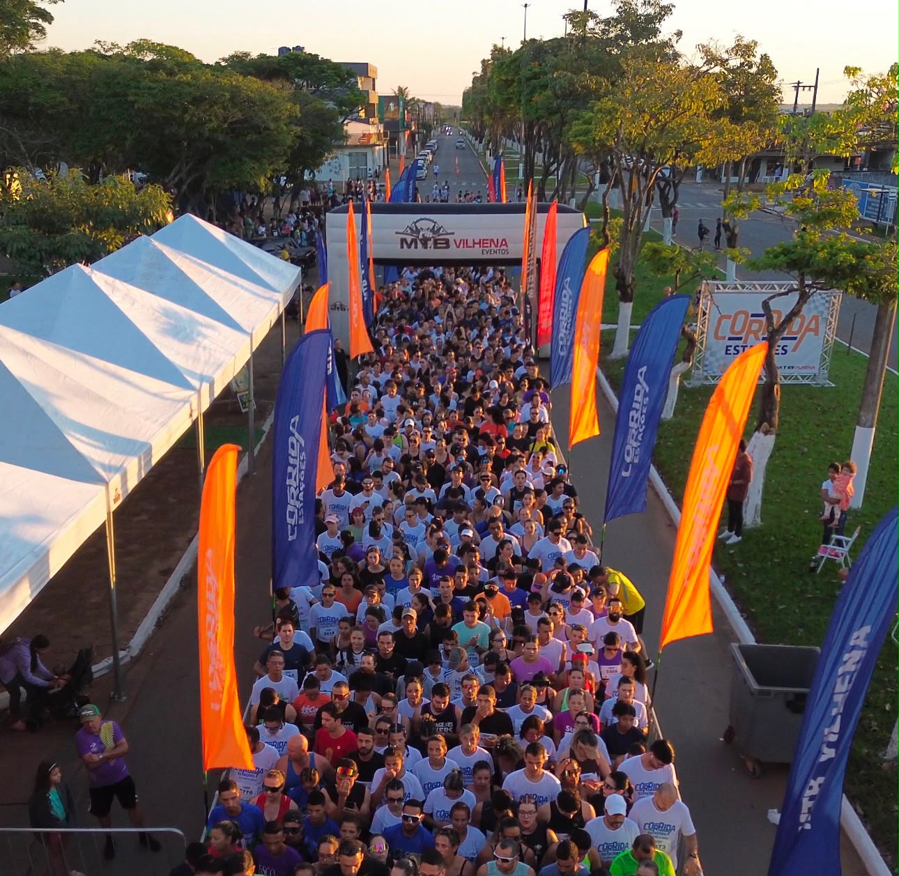 Corrida Estações reúne mais de 1,1 mil pessoas em Vilhena