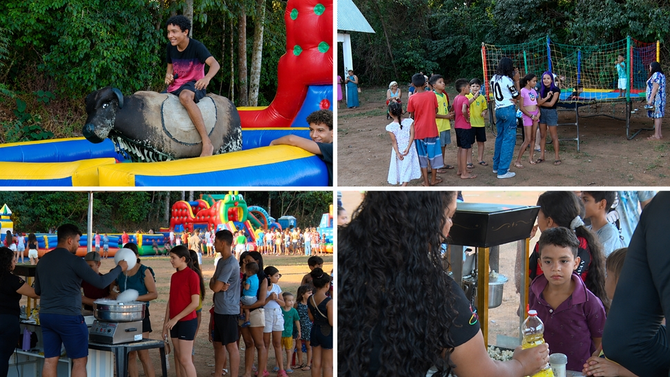 Festival das Crianças reúne famílias e celebra união da comunidade em Cacoal, RO