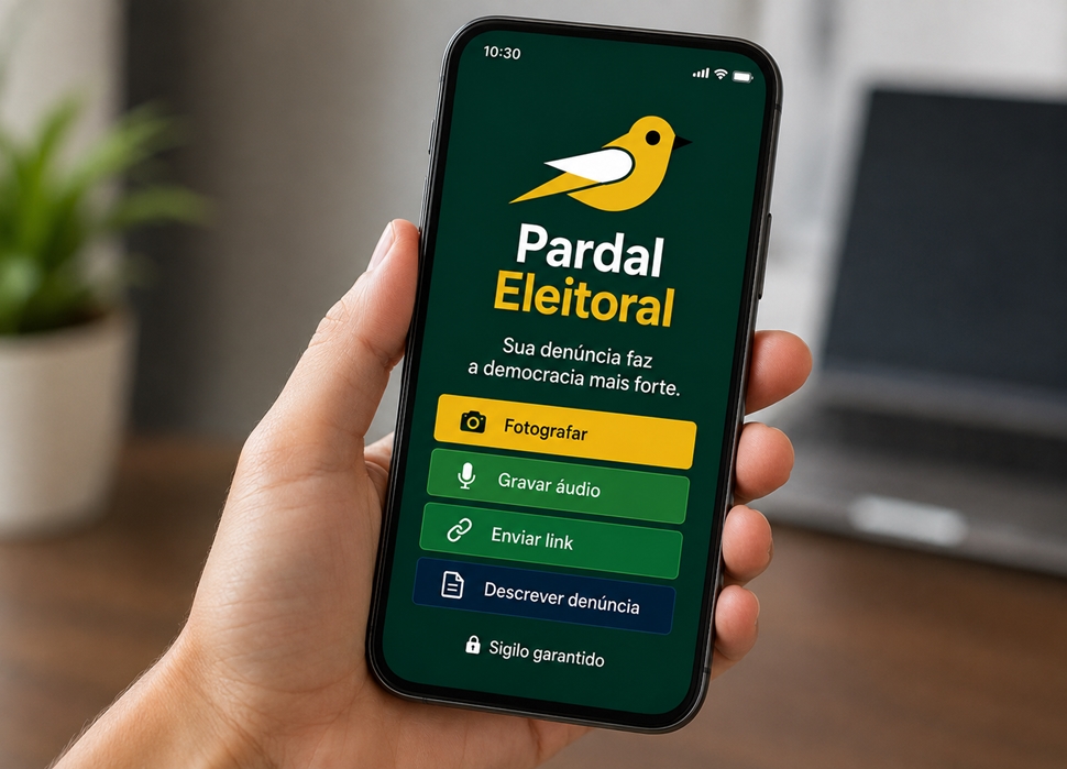 Pardal Eleitoral reforça fiscalização e permite denúncias de irregularidades nas eleições de 2026