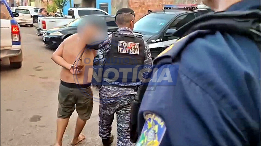 Força Tática apreende 345 tabletes de maconha e pasta-base de cocaína