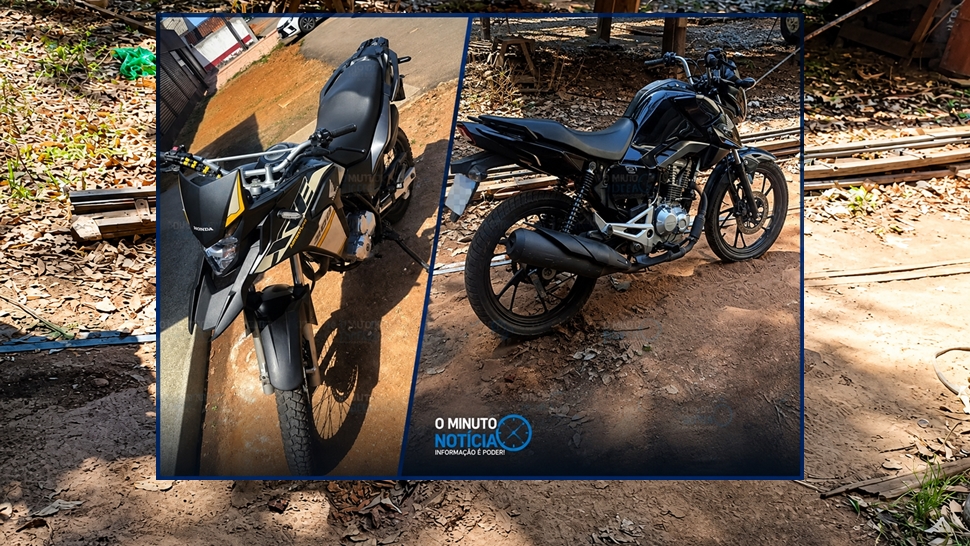 Adolescentes são apreendidos após furto de motocicletas que foram recuperadas pela PM de Cacoal, RO