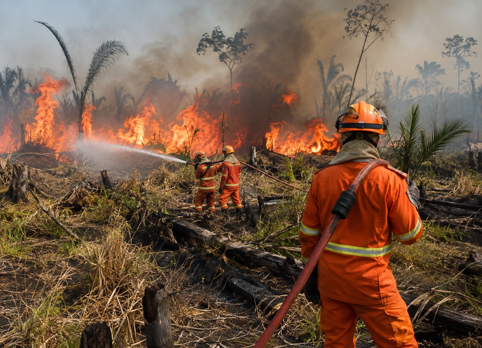 Uma simples chama pode virar tragédia: Bombeiros reforçam alerta contra queimadas em Rondônia