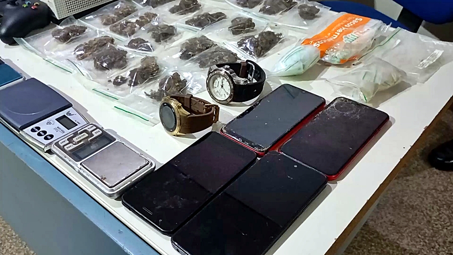 PATAMO apreende substância semelhante à maconha em apartamento