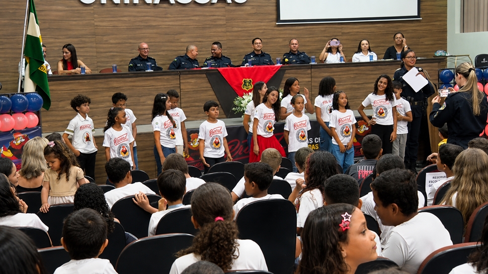 Proerd volta a formar alunos em Cacoal; 129 em 2026