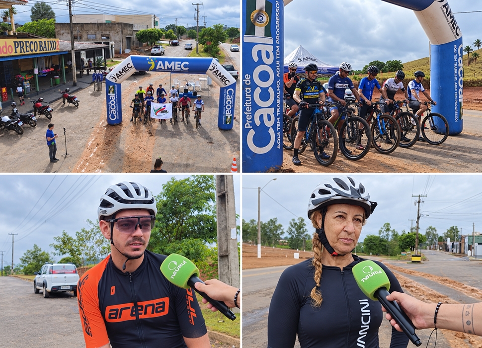 Ciclismo movimenta Jogos Abertos de Cacoal com provas e desafio no Morro da Embratel