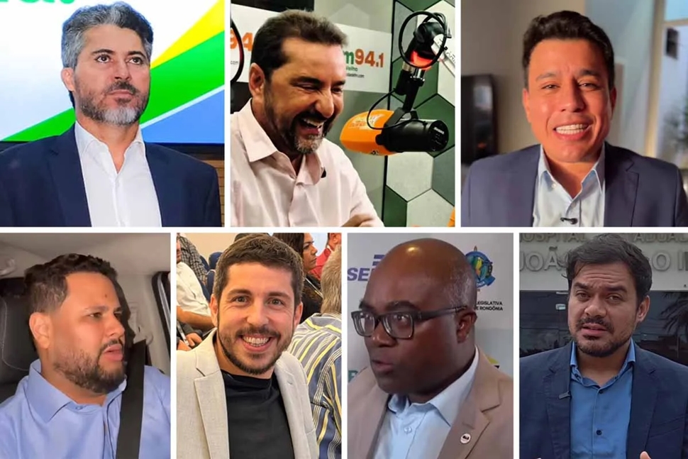 Eleições 2026: seis candidatos disputam o governo de Rondônia