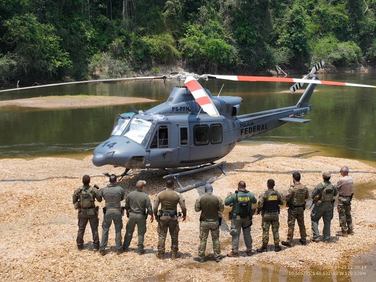 Operação Fornalha combate garimpo ilegal em terra indígena