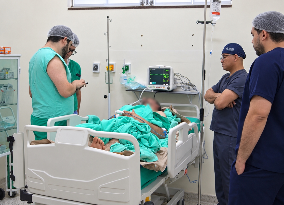 Laércio Torres volta para Vilhena após cirurgia na coluna em Cacoal e segue tratamento com polilaminina