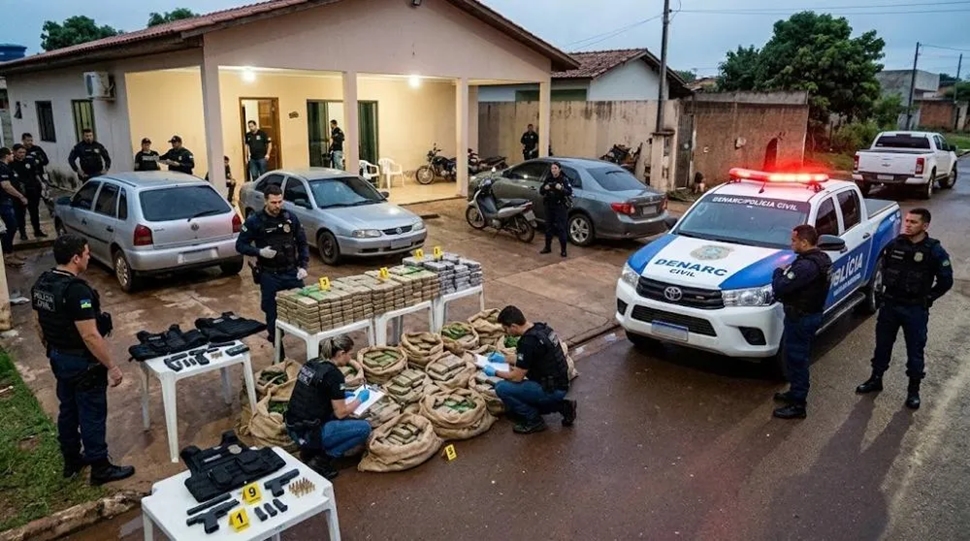 Denarc apreende mais de 300 quilos de skunk na capital