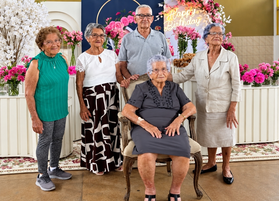 Aos 104 anos, dona Dila Costa mantém rotina independente em Pimenta Bueno, RO