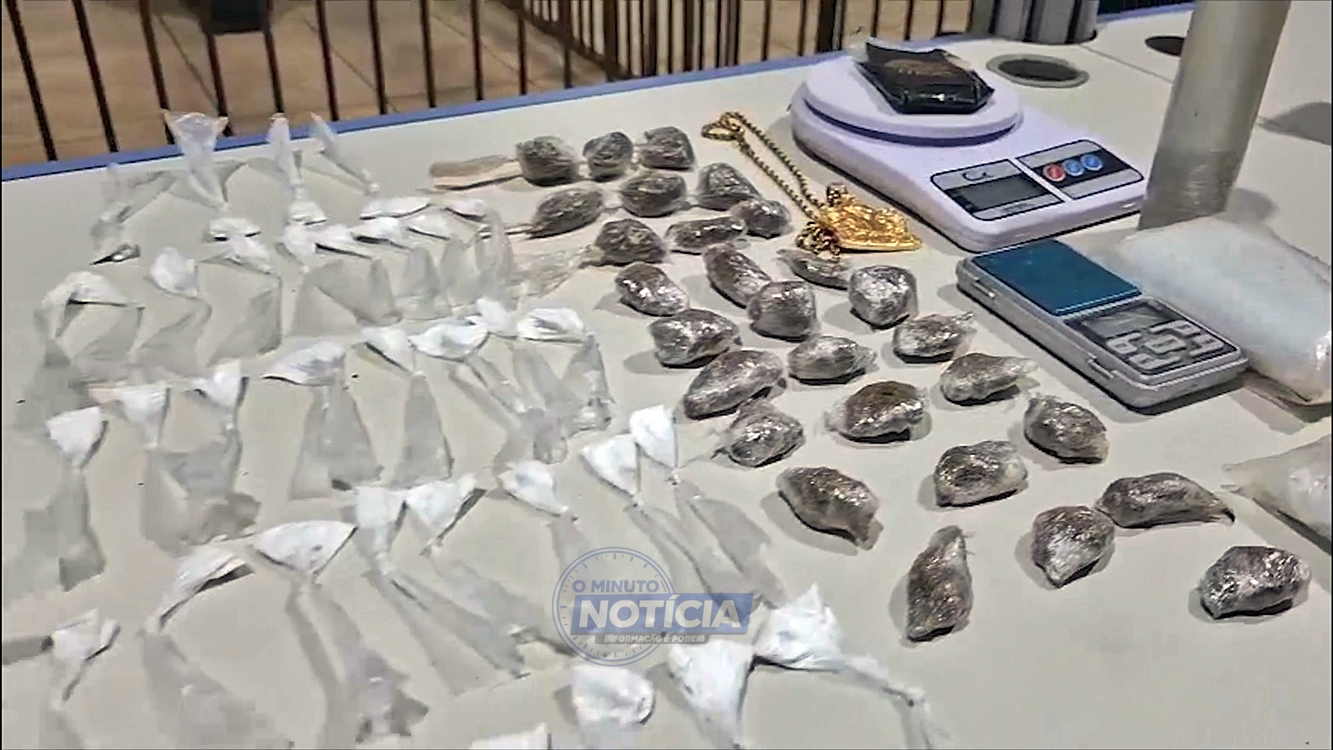 Adolescente de 17 anos é apreendido e PATAMO com drogas