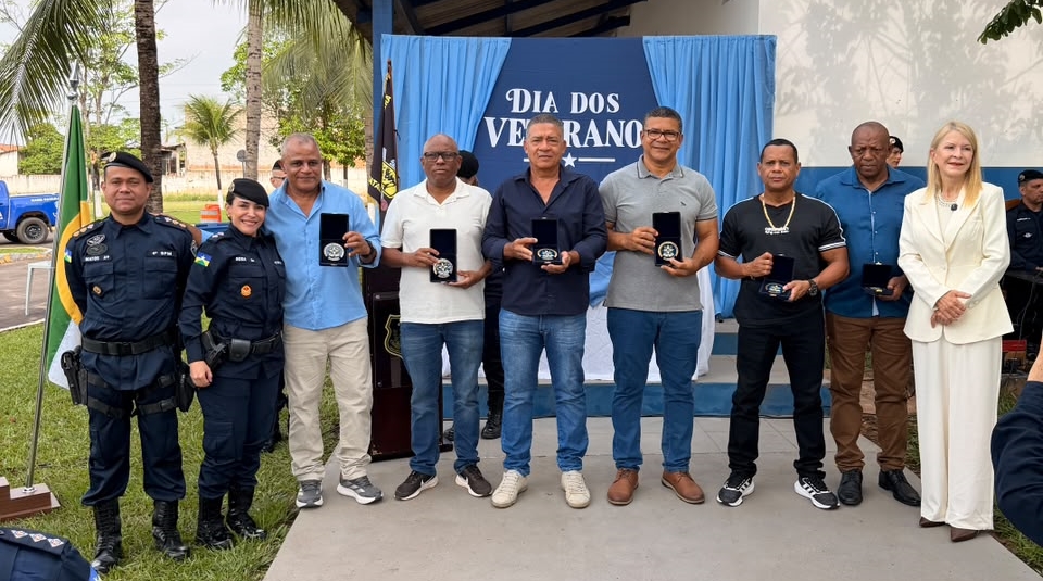 4º Batalhão da Polícia Militar homenageia veteranos em Cacoal, RO