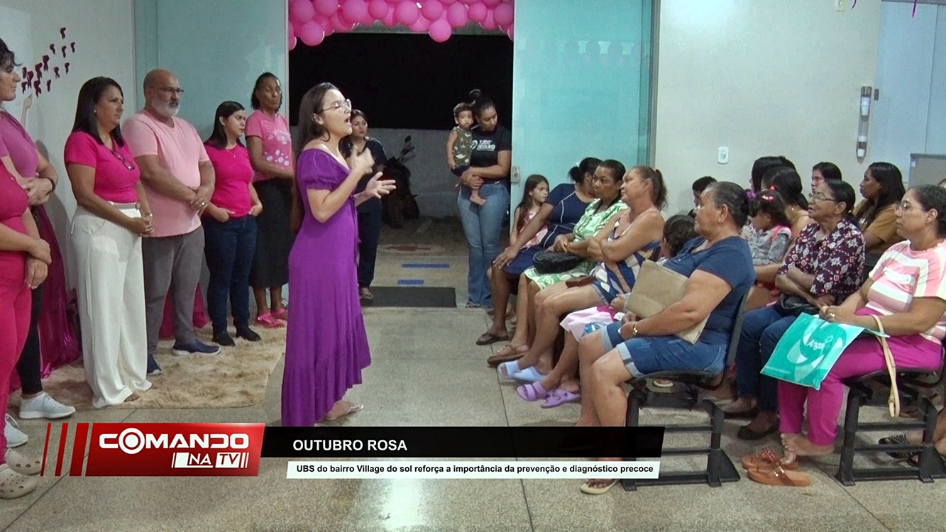 UBS Village do Sol promove ação de prevenção à saúde da mulher em Cacoal