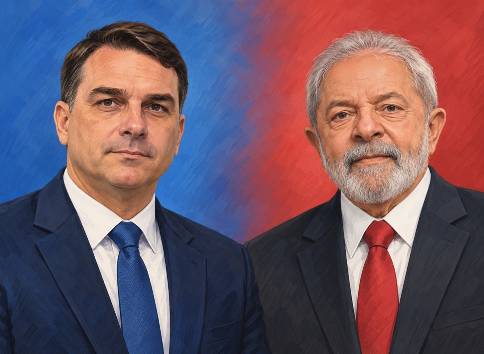 Pesquisa Ipespe/Abrapel aponta empate técnico entre Flávio Bolsonaro e Lula