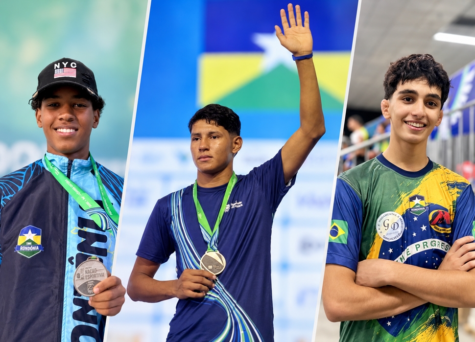 Atletas de Rondônia conquistam ouro no wrestling e bronze no ciclismo