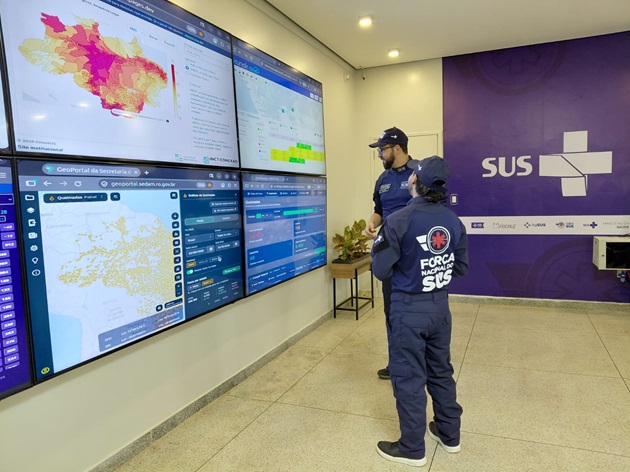 Rondônia recebe base da Força Nacional do SUS para enfrentar emergências de saúde e eventos climáticos