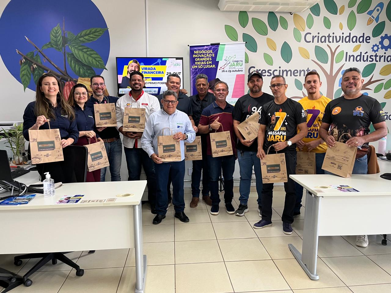 Jaru recebe programação de empreendedorismo e terá palestra com o Primo Pobre nesta quinta-feira