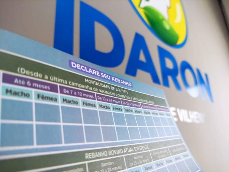 Declaração de rebanhos começa em 1º de novembro em Rondônia; Idaron orienta produtores de Cacoal