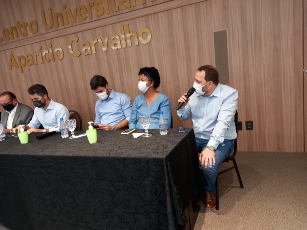 Presidente Alex Redano acompanha a visita do ministro da Saúde e pede mais vacinas para Rondônia