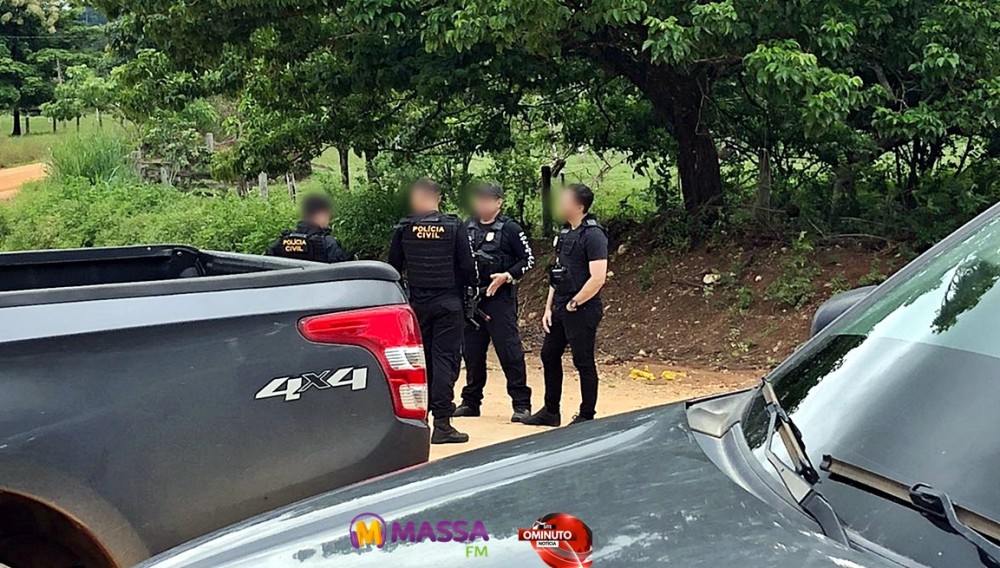 Homicida é preso durante operação da Polícia Civil, nesta terça, 07 de dezembro, em Presidente Médici-RO