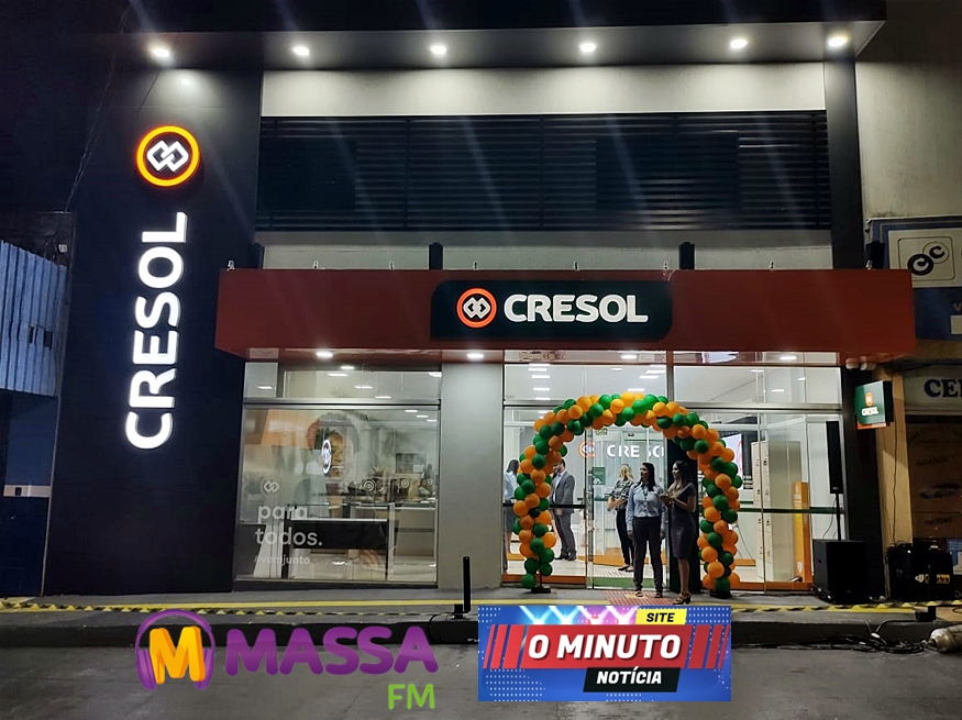 Cresol reinaugura nesta quinta, 15/11 com evento pomposo em Jaru, RO