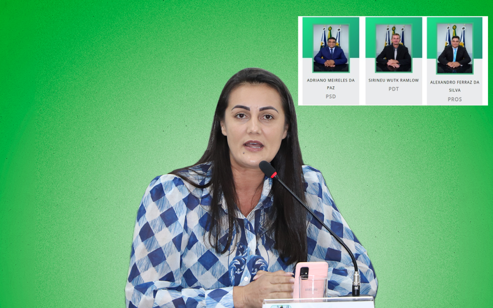 Delker Nobre é a 1ª mulher presidente da Câmara de Vereadores de Espigão, RO