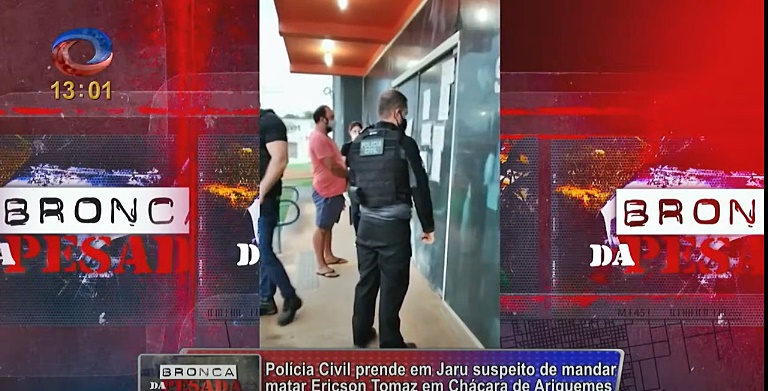Jaruense é preso durante Operação Caronte da Polícia Civil, nesta segunda-feira