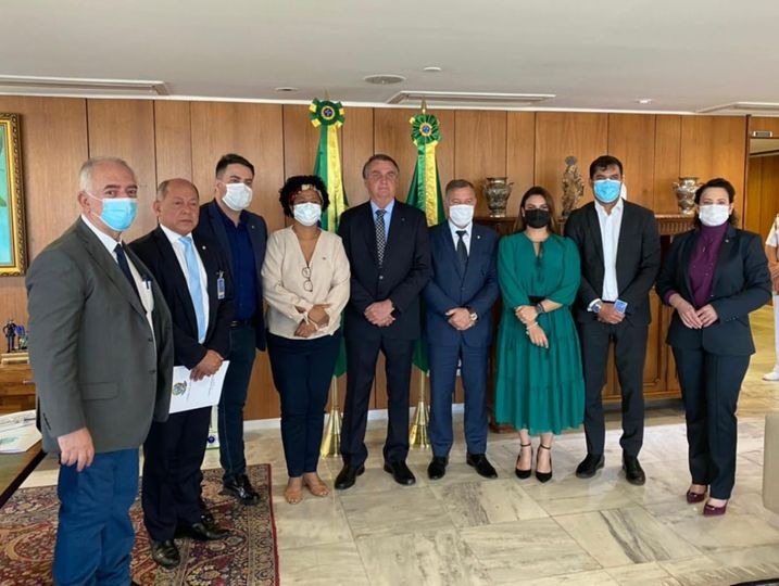 Bancada Federal se reúne com presidente Jair Bolsonaro para tratar sobre a transposição