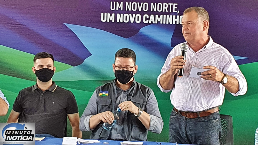 (Fotos e Áudios) Projeto Enxergar é lançado em Jaru, RO com presença de 14 prefeitos e o governador Marcos Rocha