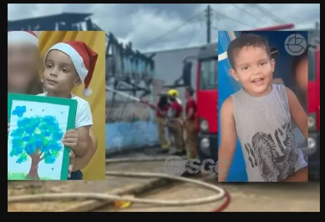 Polícia identifica crianças vítimas do incêndio em Ariquemes, RO