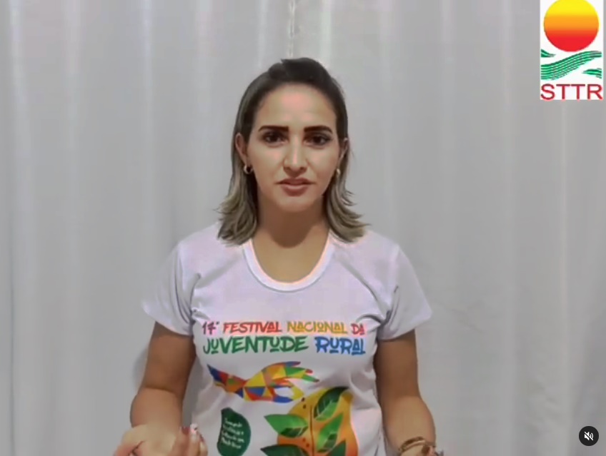 Daiane Souto do Sindicato dos Trabalhadores Rurais está na liderança para corrida eleitoral em Alvorada, RO