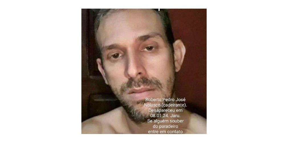 Cadeirante jaruense que estava desaparecido há duas semanas está internado numa UTI em Ariquemes