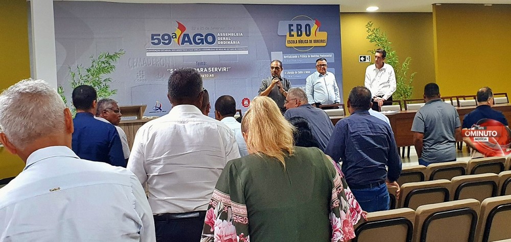 Ministros da Assembleia de Deus em Rondônia promovem AGO entre 22 e 25 de fevereiro, em Cacoal, RO