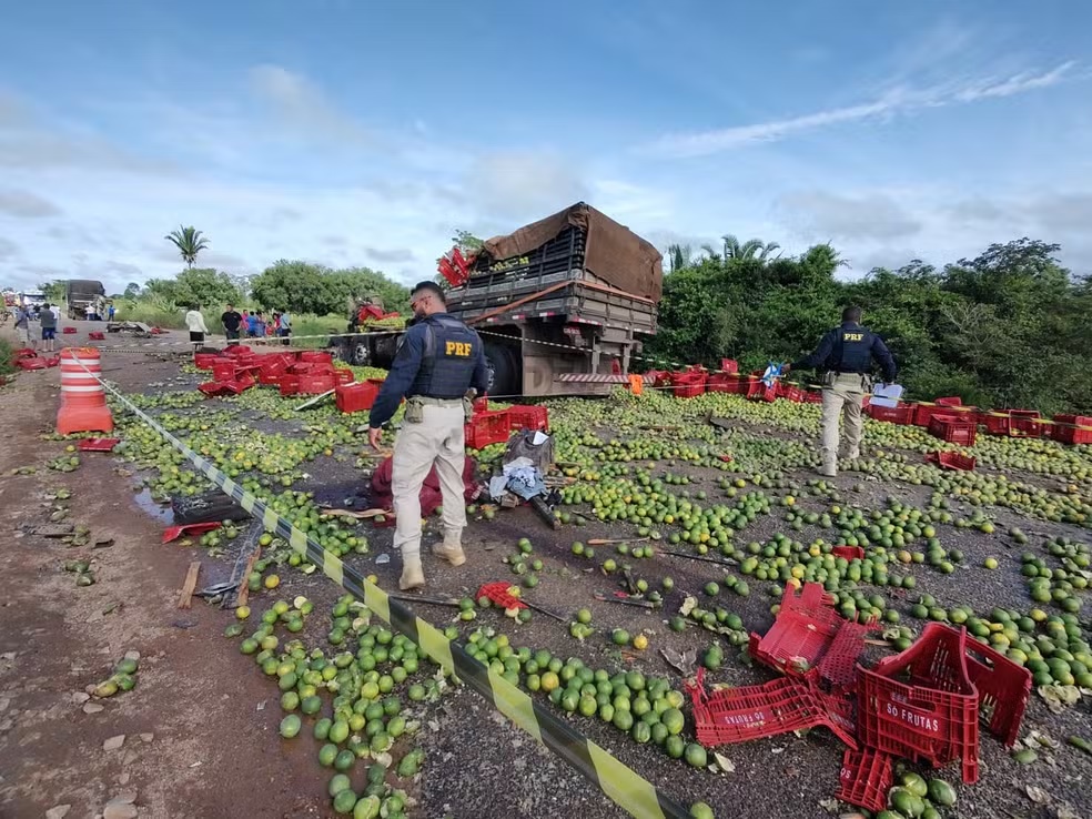 PRF confirmou morte de uma pessoa na BR-364, próximo a Porto Velho, RO