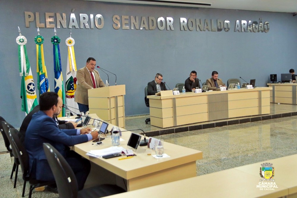 Câmara de Cacoal aprova alterações no Plano Diretor do município