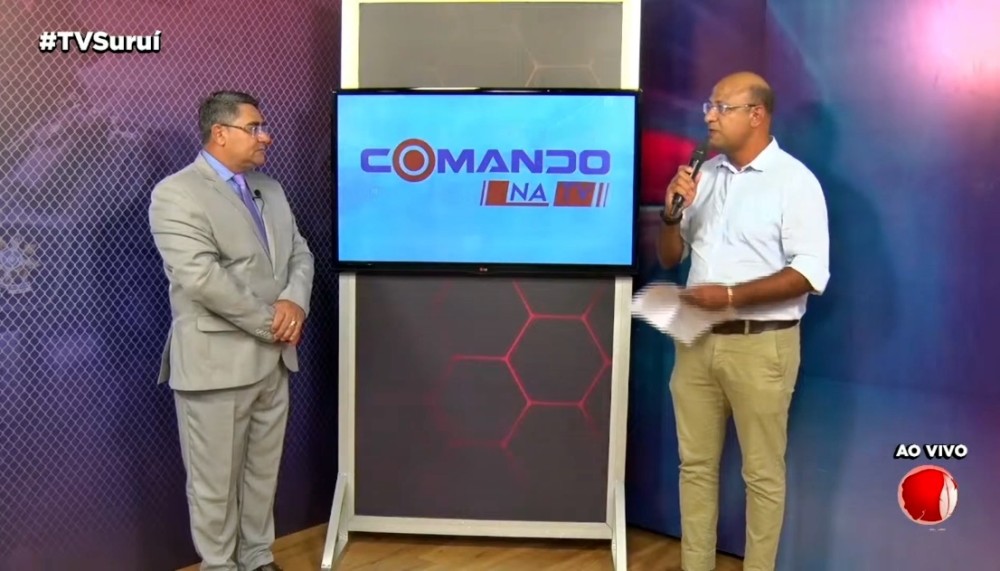 Davvys Negreiros da Semplan fala sobre a aprovação do Plano Diretor de Cacoal, ao vivo na TV Suruí